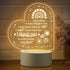 1st anniversary Gift for Women - Acrylic Night Light